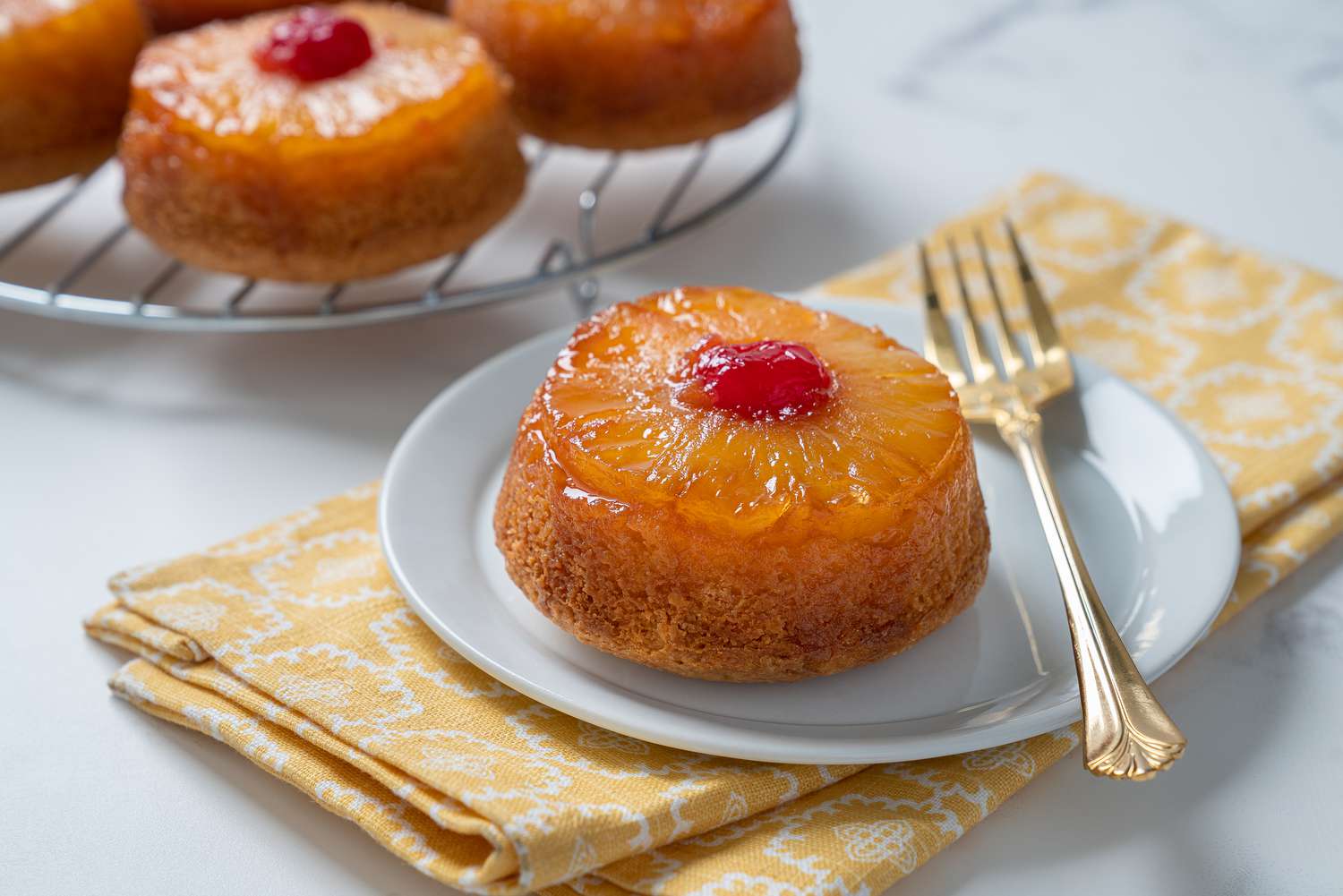 Pineapple Upside-Down Cupcakes Recipe